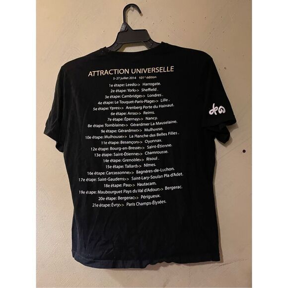 Le Tour De France T-Shirt sz M 2014 Cycling Sports Bicycle Merchandise - Picture 4 of 5